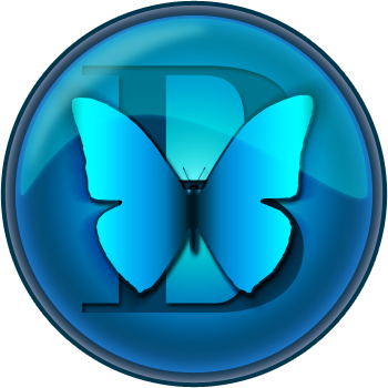 Blue Morpho Design Logosphere